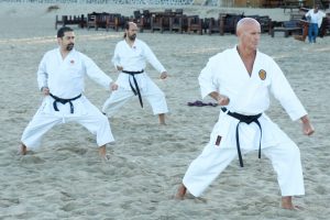 Shotokan Karate on the San Pancho beach
