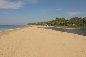 San Pancho beach and estuary